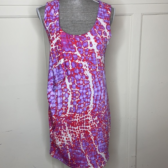 Jennifer Lopez Bodycon Print Dress NWOT Small - Picture 3 of 8
